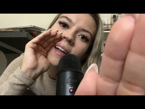 ASMR| Personal Attention/Affirmations- Inaudible whisper ramble