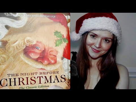 ✨ ASMR Reading You "The Night Before Christmas" 🎄 ~ Whispers & Tracing