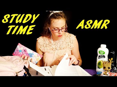 No Talking ASMR Study Partner – Sounds For Study Roleplay
