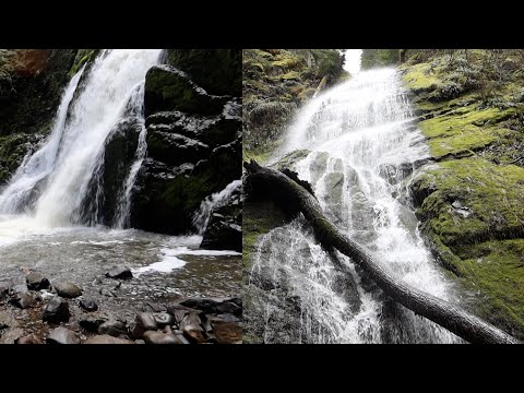 Zen // ASMR // White Noise // Waterfall // 6 Views
