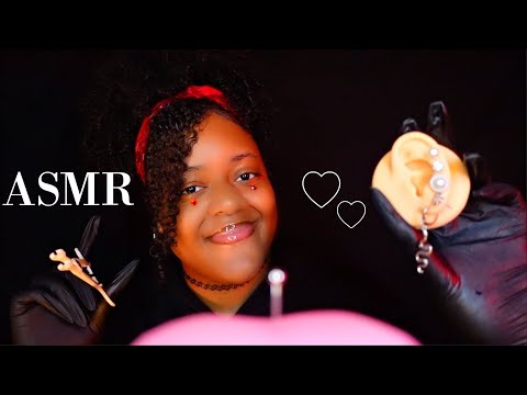 Friend Pierces Your Ears & Tongue👂🏽🪡✨(ASMR Piercing Roleplay)