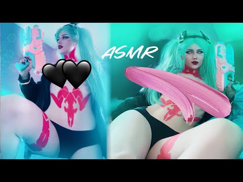 ASMR | Your Cyber Girlfriend Rebecca 💤 💚Cosplay Role Play