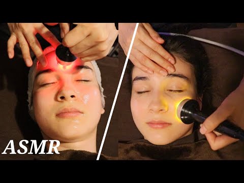 ASMR Japanese Glowing Face Treatment