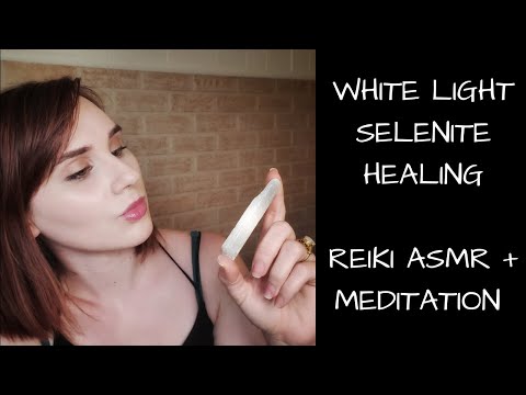 White Light Selenite Reiki & Meditation | Reiki Master Crystal Healing