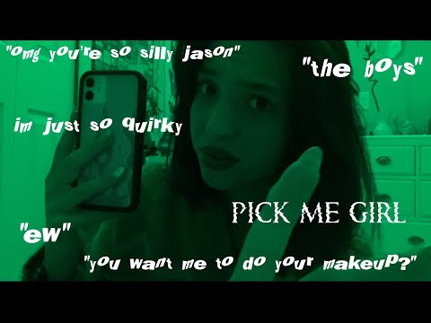 ASMR you hang out with a pick me girl roleplay