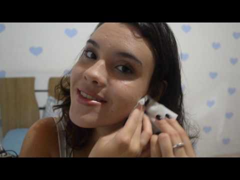 ASMR| Roleplay: Tirando a maquiagem | Português