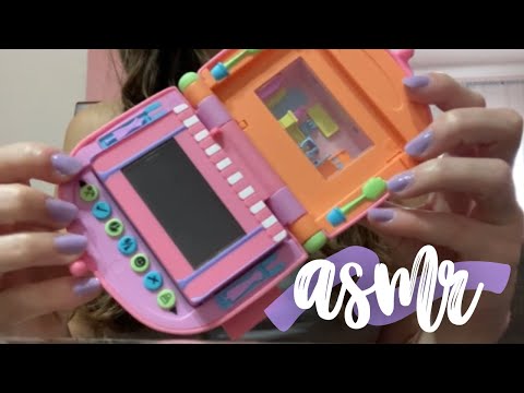 ASMR tingly fast tapping and scratching triggers, up close, no talking 💜