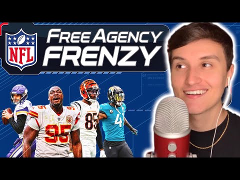ASMR | 2024 NFL Free Agency Recap 🏈💤 (whisper ramble)
