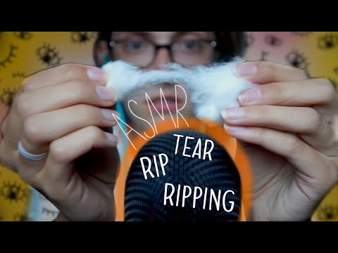 ASMR RIPPING AND TEARING