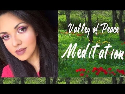 ASMR Guided Meditation | Valley of Peace | Healing | Whispers | Foreign Accent