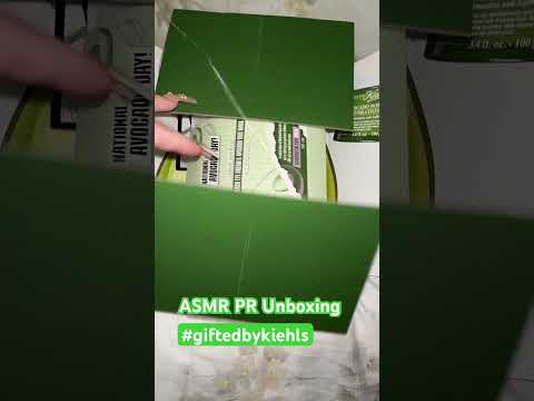 #asmr #skincare #unboxing