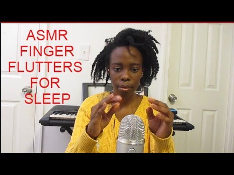 ASMR FAST AND SLOW FINGER FLUTTERS FOR SLEEP