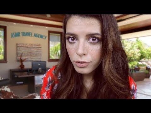 ASMR | The ASMR Travel Agency (Trip To A Waterfall + Layered Natural Sounds)