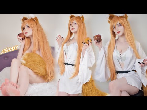 ASMR | Adopt A Wolf Girl? ❤️💤 Cosplay Role Play Holo Wolf