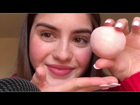 ASMR ~ Eating Mochi 🍡 and Random Tingly Haul (sticky, chewy mouth sounds and tapping)