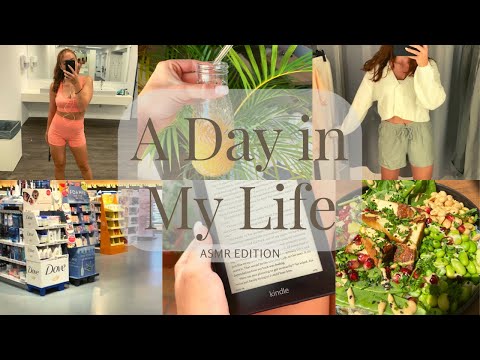 ASMR Vlog | A Day In My Life (Preparing for Bali, Gym, Shopping)✨