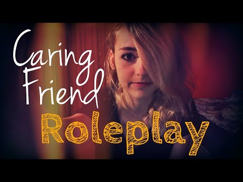 ASMR Caring Friend RP; Hand Massage; Lotion Sounds; Unisex Roleplay