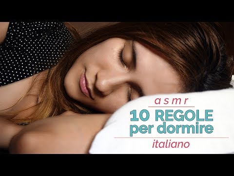 10 REGOLE PER RIPOSARSI TANTO anche dormendo poco - ASMR ITALIANO -