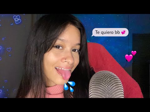 ASMR - WET AND INTENSE MOUTH SOUNDS TO FEEL A LOT OF CHILLS  - sons de boca