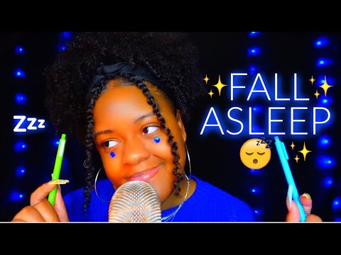 ASMR ✨FOCUS ON ME TRIGGERS FOR PEOPLE WHO NEED SLEEP✨😴🌙 (FALL ASLEEP IN 25 MINUTES 💙)