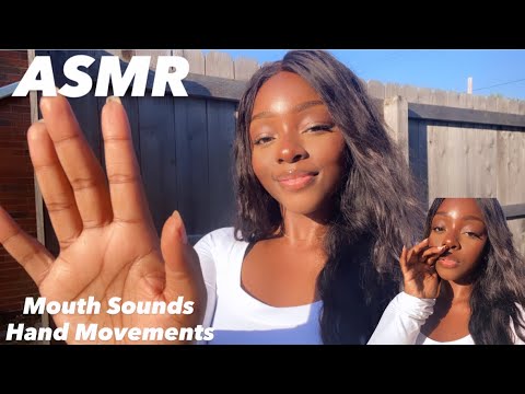 ASMR | Early Morning 🤍 (Mouth Sounds & Handmovements)