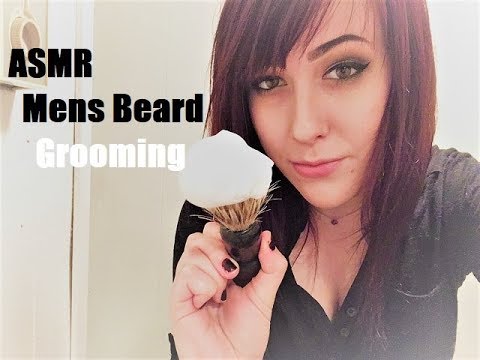 ASMR Mens Beard Grooming