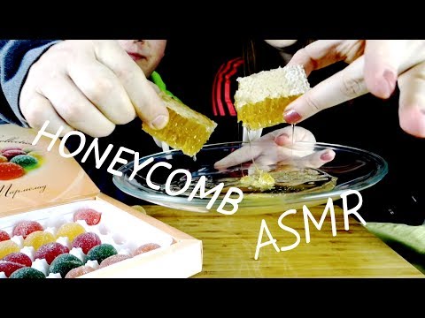 ASMR HONEYCOMB WITH MY BROTHER FUNNY I Russian Whisper