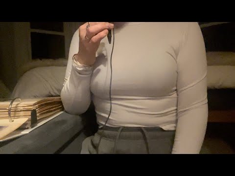ASMR Picture Show & Tell: Page Flipping, Page Tapping, Lofi Whisper Ramble