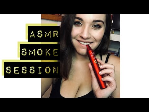 ASMR Smoke Session | Relaxing Vape Pen |