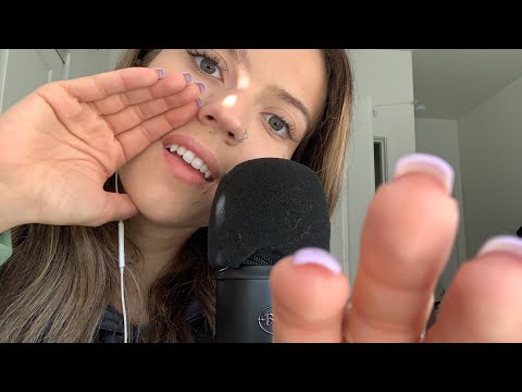 ASMR| SOFT SLOW MOUTH SOUNDS & HAND MOVEMENTS