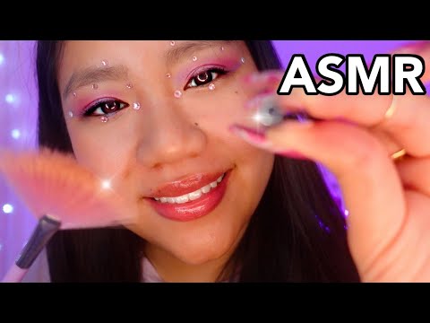 ASMR FR 💗Jadou te maquille en douceur (Euphoria make up) 💎