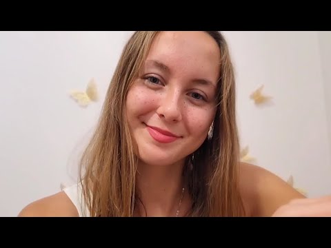 ASMR Weird Best Friend Cheers You Up 💕💗💖 (whispers, makeup, personal attention)
