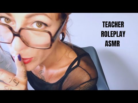 Strict Teacher puts you in Detention | ASMR Roleplay 👩‍🏫