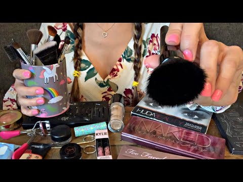 ASMR Makeup Rummage Collection Tapping & Scratching Sounds  💄👛