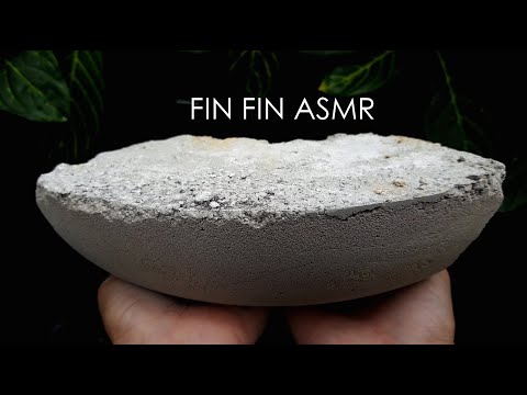ASMR : Gritty Cement Sand Crumble in Water #361