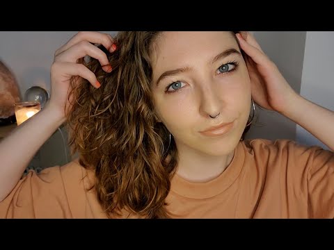 ASMR hair care routine | hair brush sounds, tapping & whispers