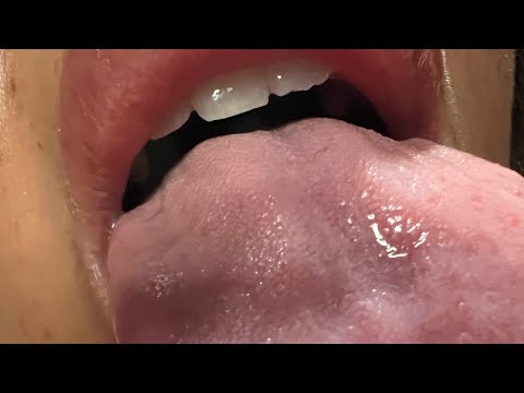 ASMR LENSLICKING FOGGING & KISSING | wet mouth sounds