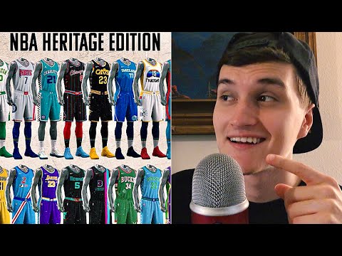 The “New” NBA Heritage Jerseys Review ( ASMR )