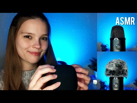 ASMR Mic Scratching (with AND without mic filter)