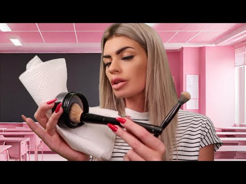 ASMR girl whos OBSESSED with you cleans your makeup brushes 💕 (roleplay)
