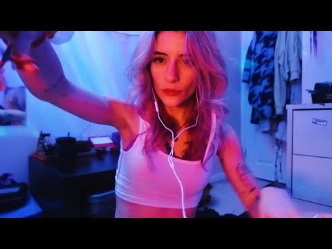 ASMR - fast random personal attention for no particular reason - ‘ it’s telling me to ‘ 👂💫