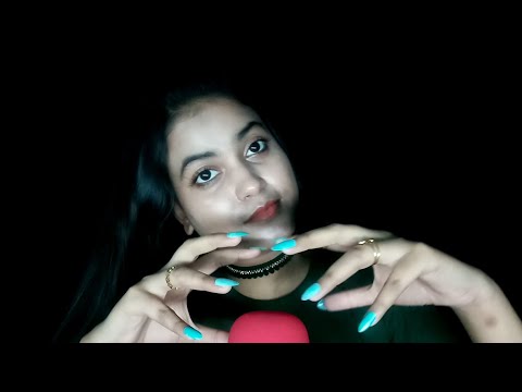 ASMR Mic Scartching with Tingly Mouth Sounds