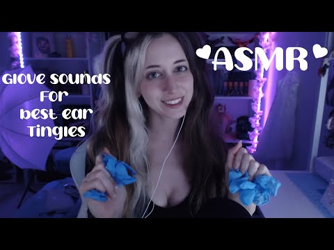 ASMR 💜 Glove sounds for the best ear tingles!