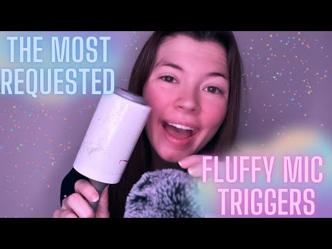 ASMR The MOST REQUESTED Fluffy Mic Triggers