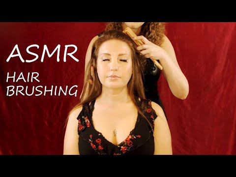 ASMR 💕 Hair Brushing & Scalp Massage, Ultra Relaxing, Tingles ⚡ w/ Corrina & Nicole