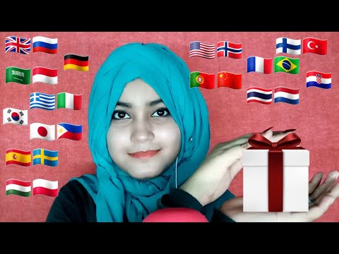 ASMR ~ How To Say "Happy Father's Day" In Different Languages With Mouth Sounds