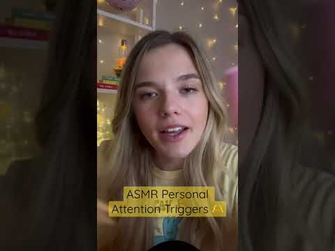 ASMR Preview: Personal attention Triggers 🫶🌞
