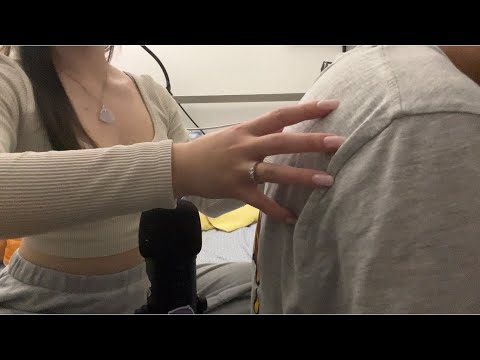 ASMR back scratches on back scratches XD