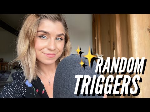 ASMR | Random Triggers - Tapping/Scratching with Mouth sounds ✨