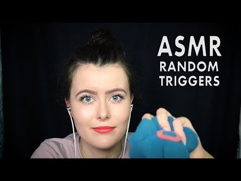 ASMR Random Triggers to Help You Sleep (cotton balls, squishies, lotion) | Chloë Jeanne ASMR